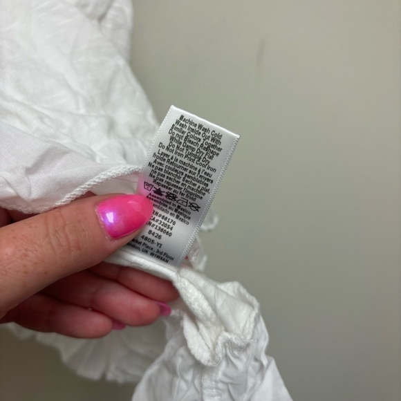 NWT Project Social T Cropped Ruffle Top - Picture 9 of 11